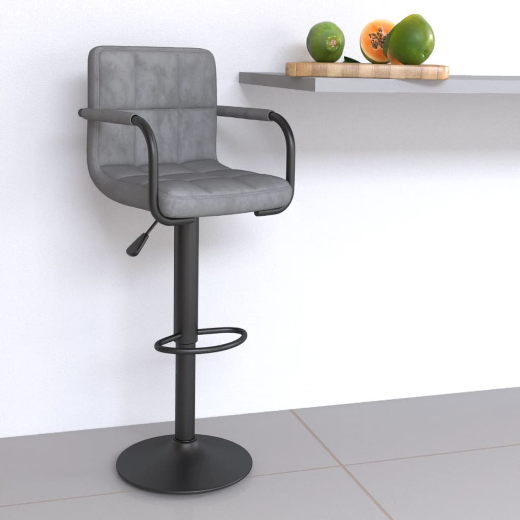 Barhocker 2 Stk. Samt