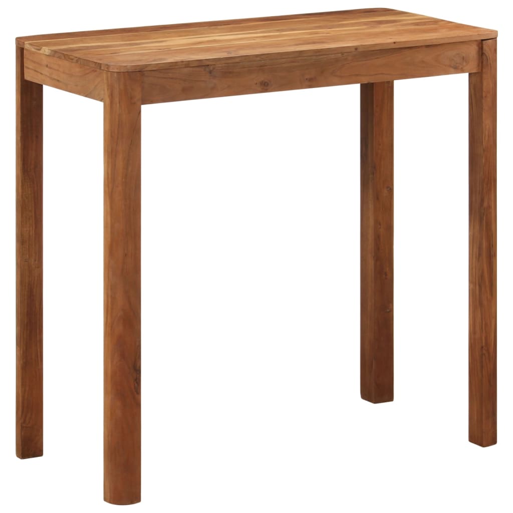 Bartisch Massivholz Akazie Honigfarbenes Finish