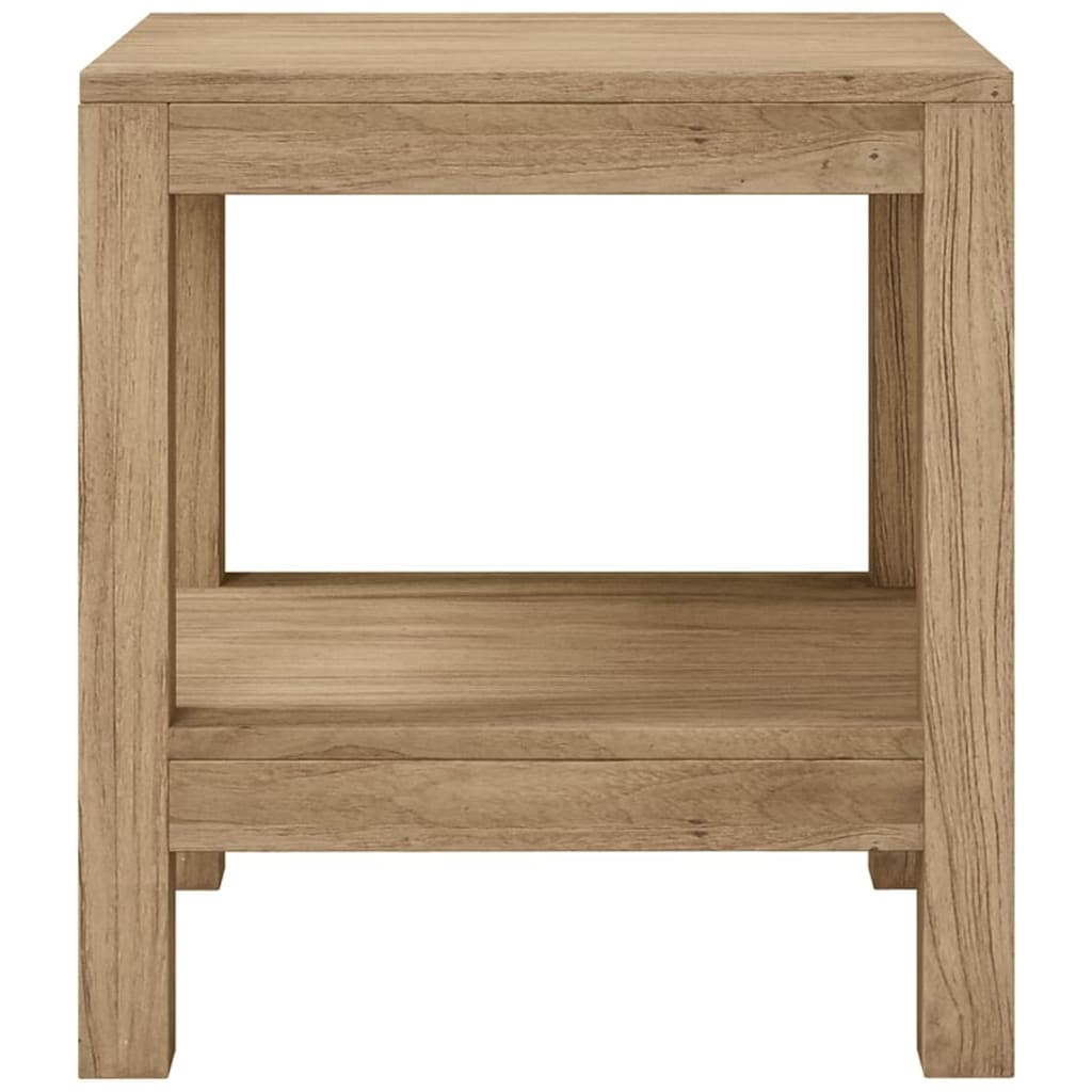 Badezimmer-Beistelltisch 45X35X45 Cm Massivholz Teak