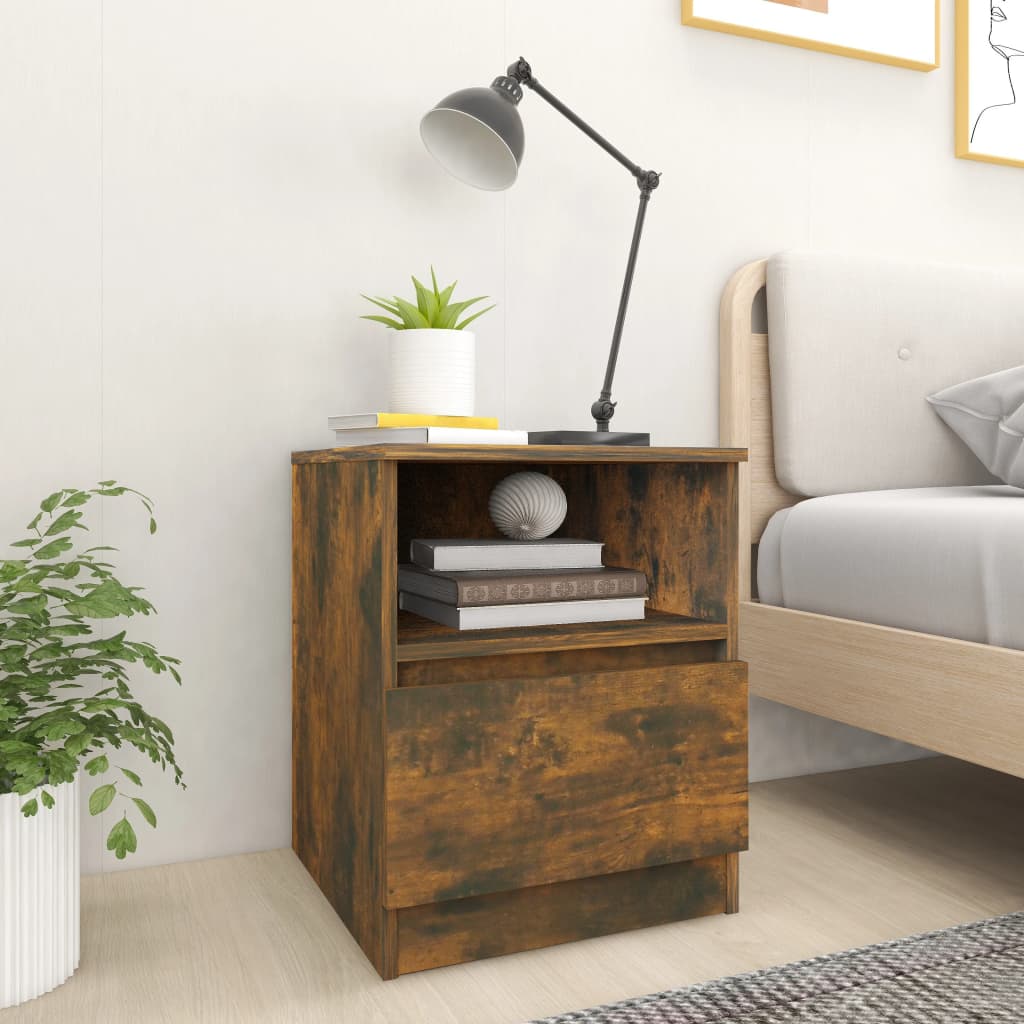 Nachttisch -Optik 40X40X50 Cm Holzwerkstoff