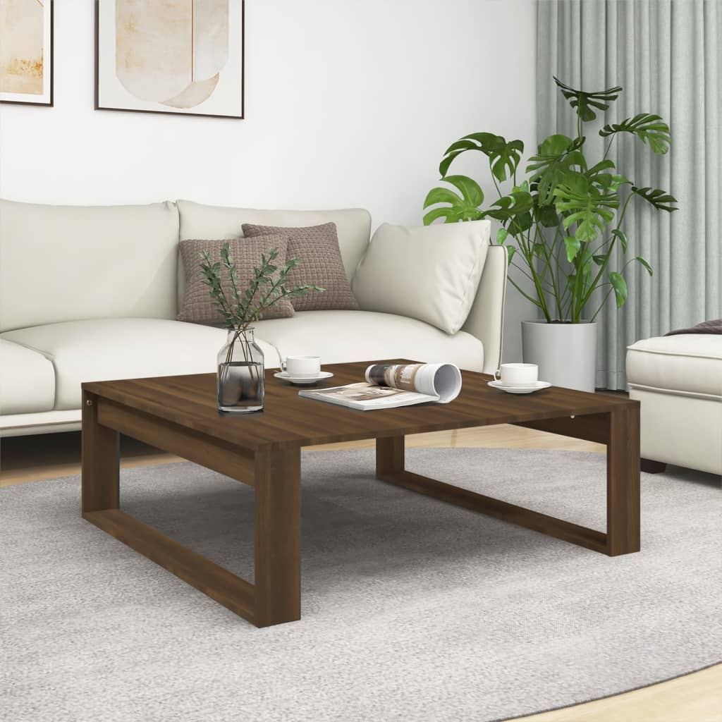 Couchtisch Artisan-Eiche 100X100X35 Cm Holzwerkstoff