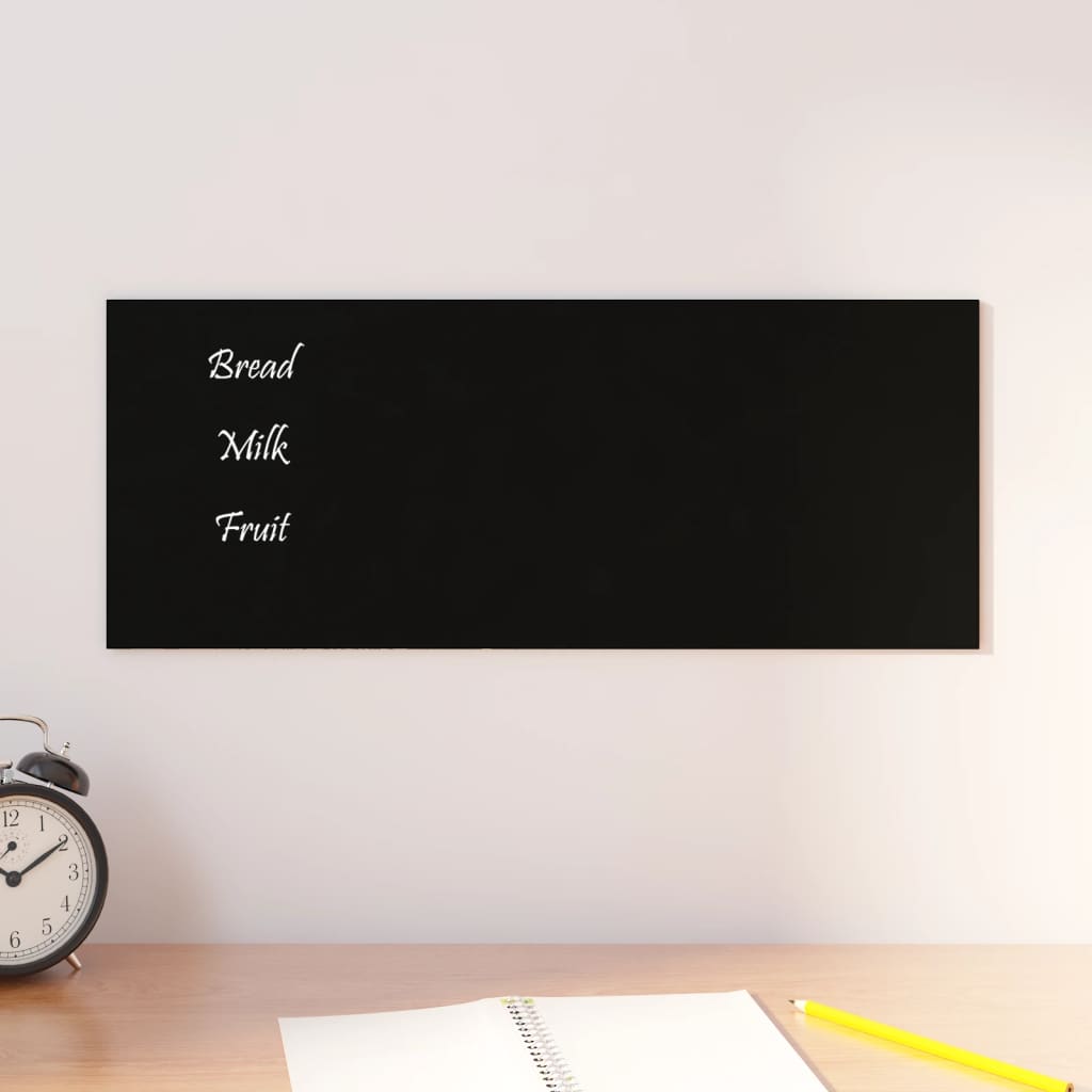 Magnetisches Whiteboard Wandmontage Glas