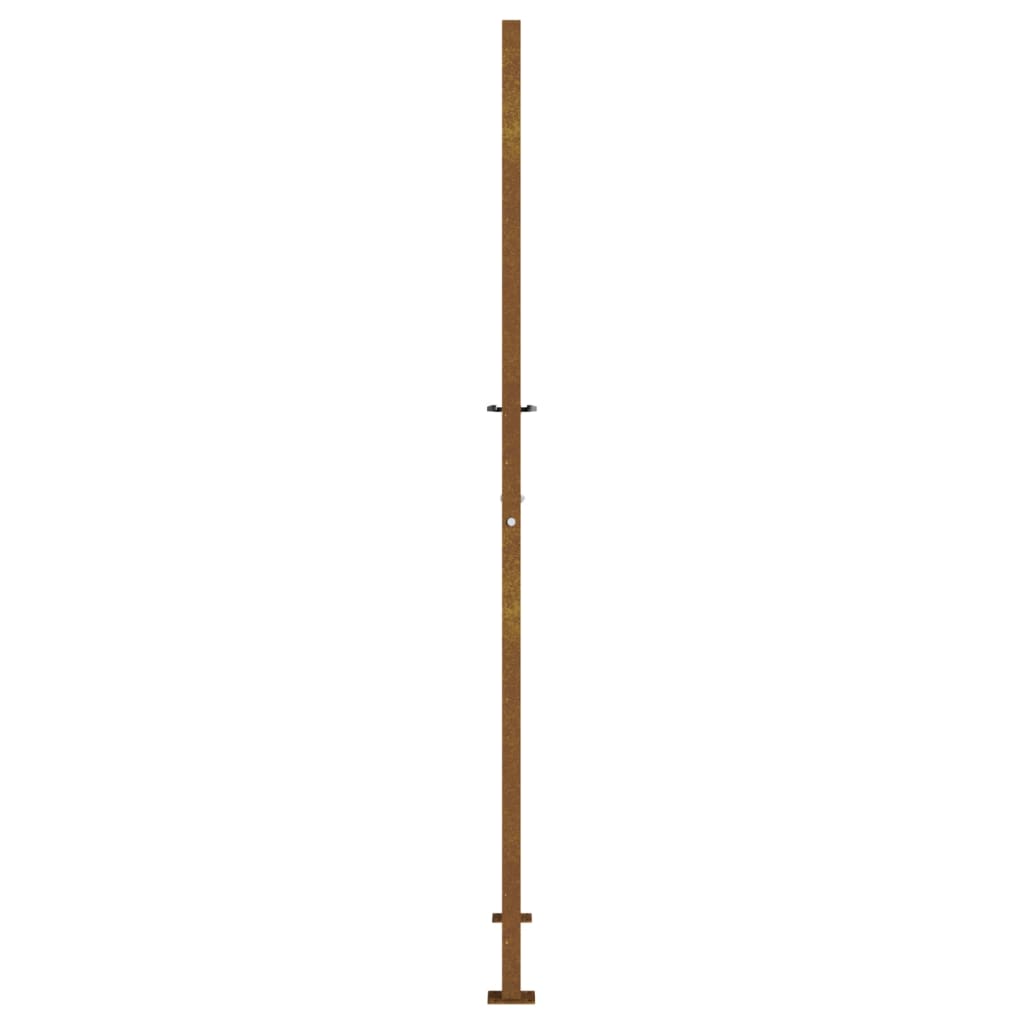 Gartentor Cortenstahl Baum-Design