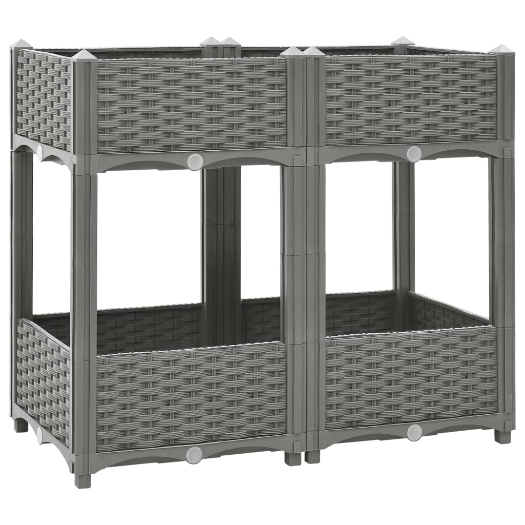 Hochbeet 80X80X38 Cm Polypropylen