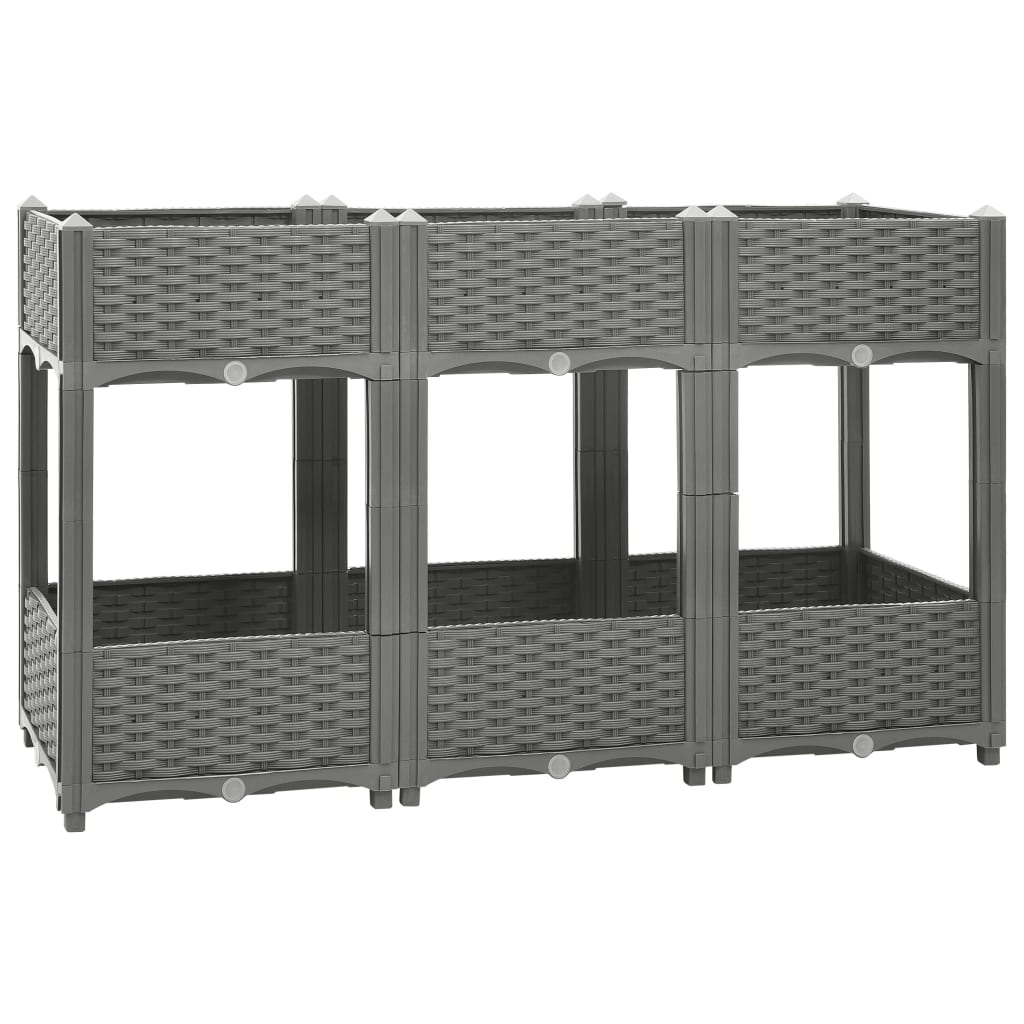 Hochbeet 80X80X38 Cm Polypropylen