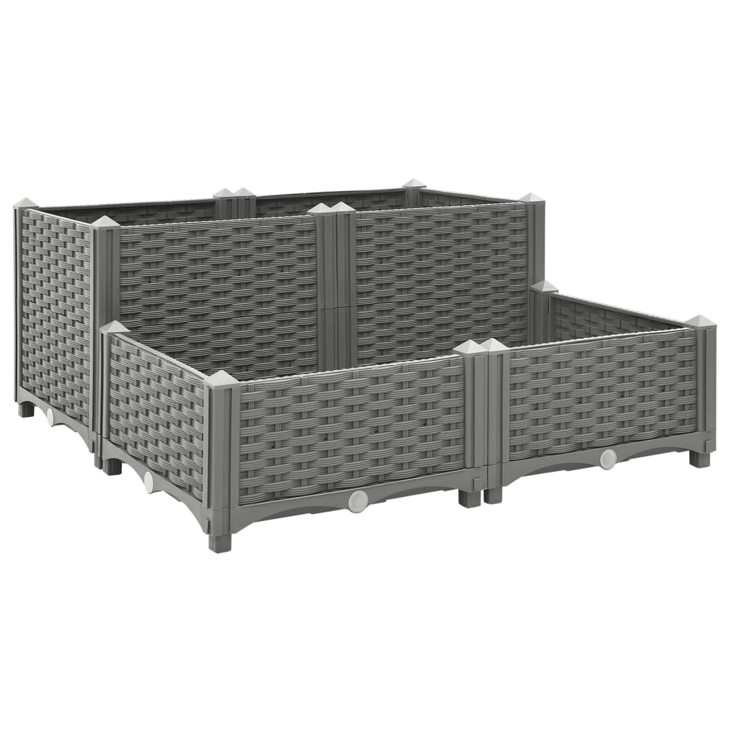 Hochbeet 80X80X38 Cm Polypropylen