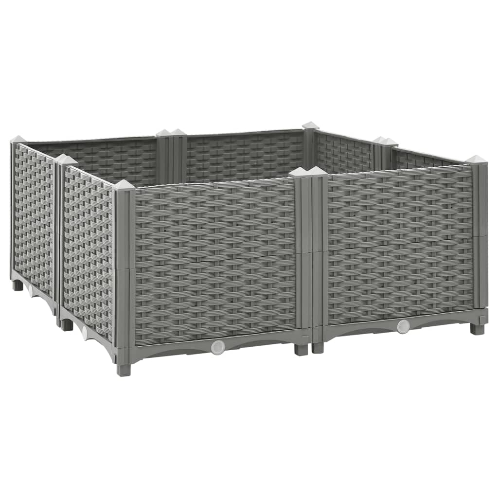 Hochbeet 80X80X38 Cm Polypropylen
