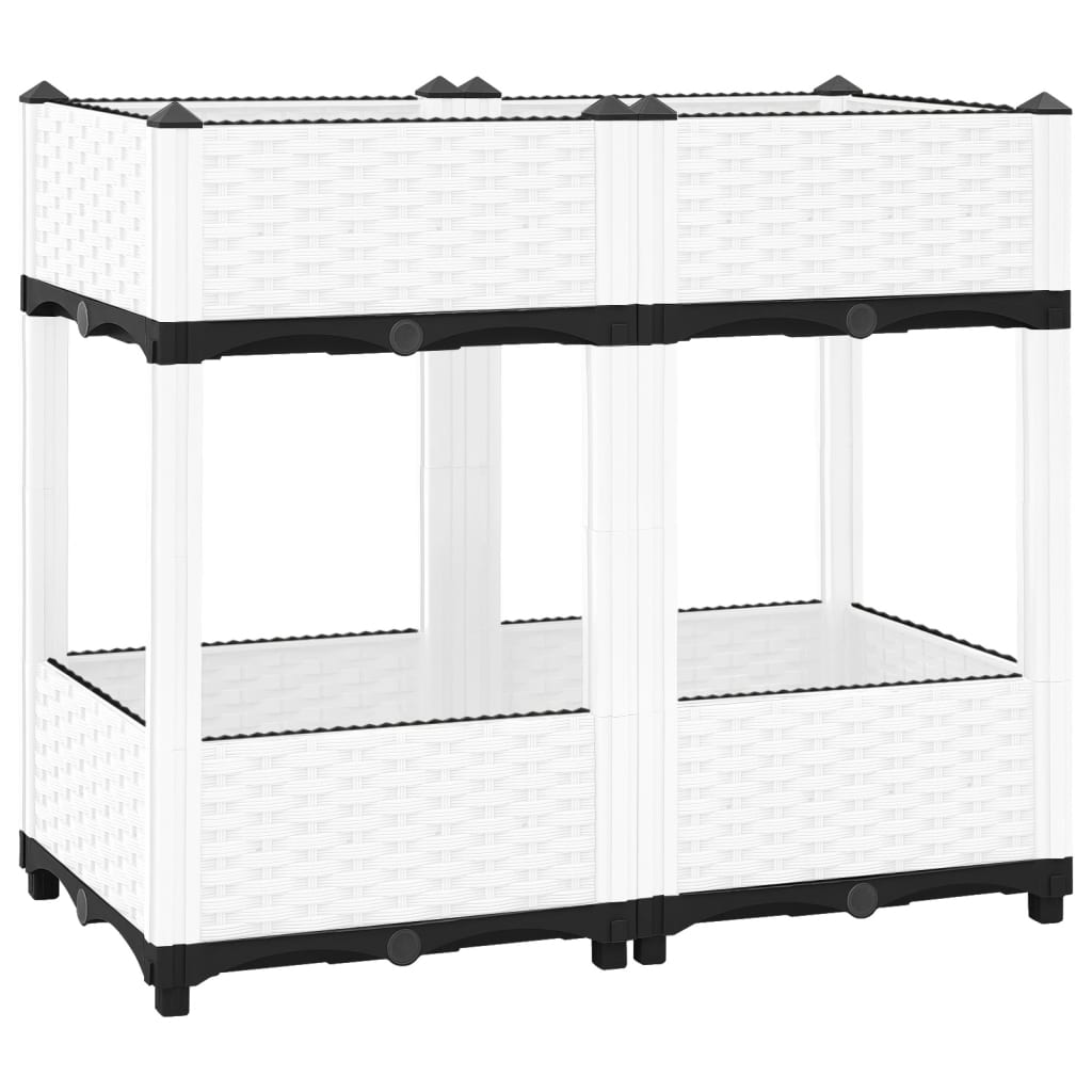 Hochbeet 80X80X38 Cm Polypropylen