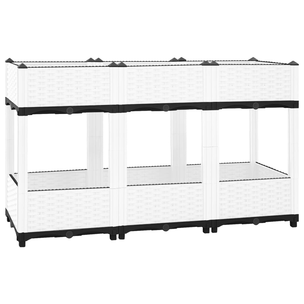 Hochbeet 80X80X38 Cm Polypropylen