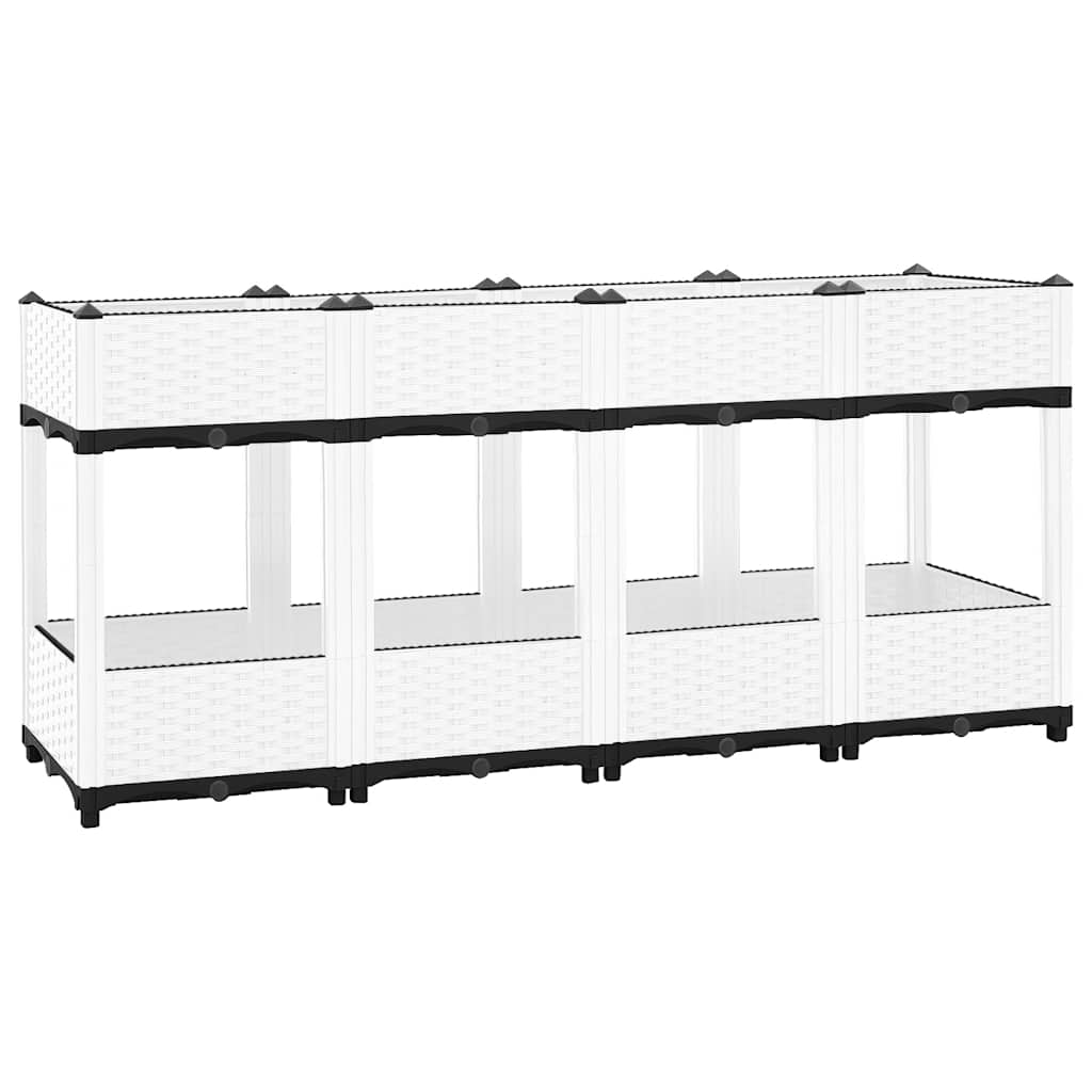 Hochbeet 80X80X38 Cm Polypropylen