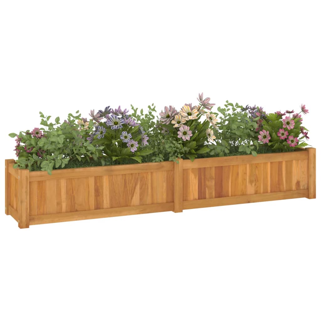 Hochbeet Massivholz Teak
