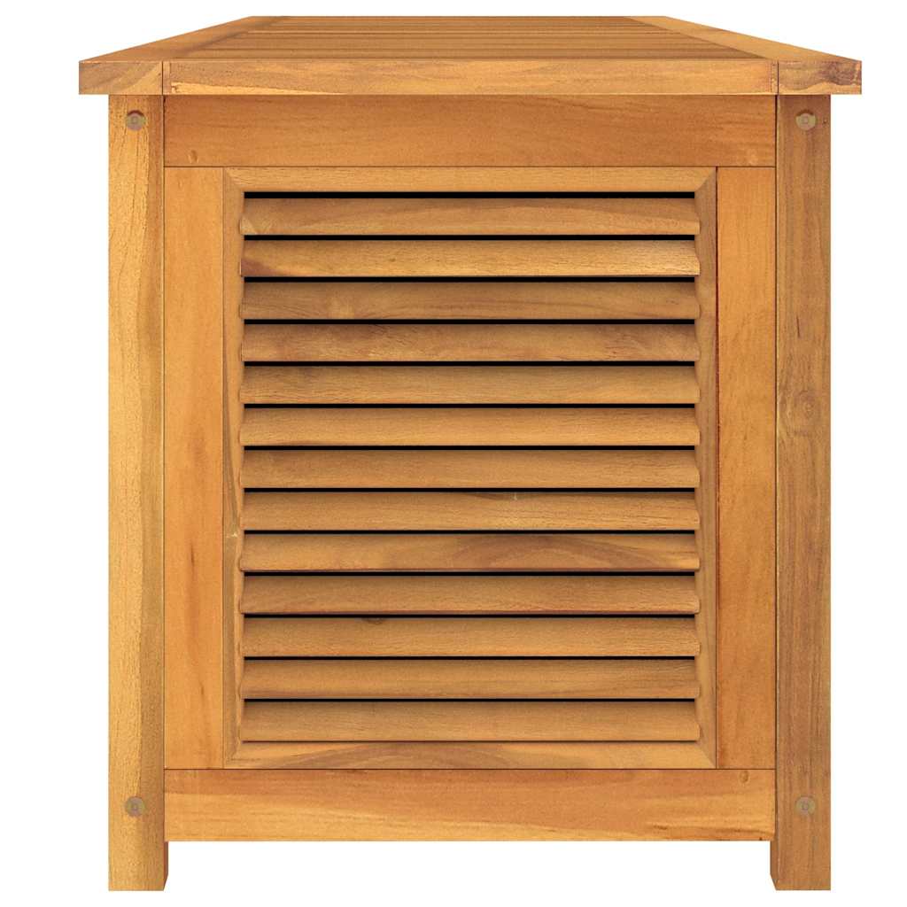 Gartenbox Mit Beutel Massivholz Teak