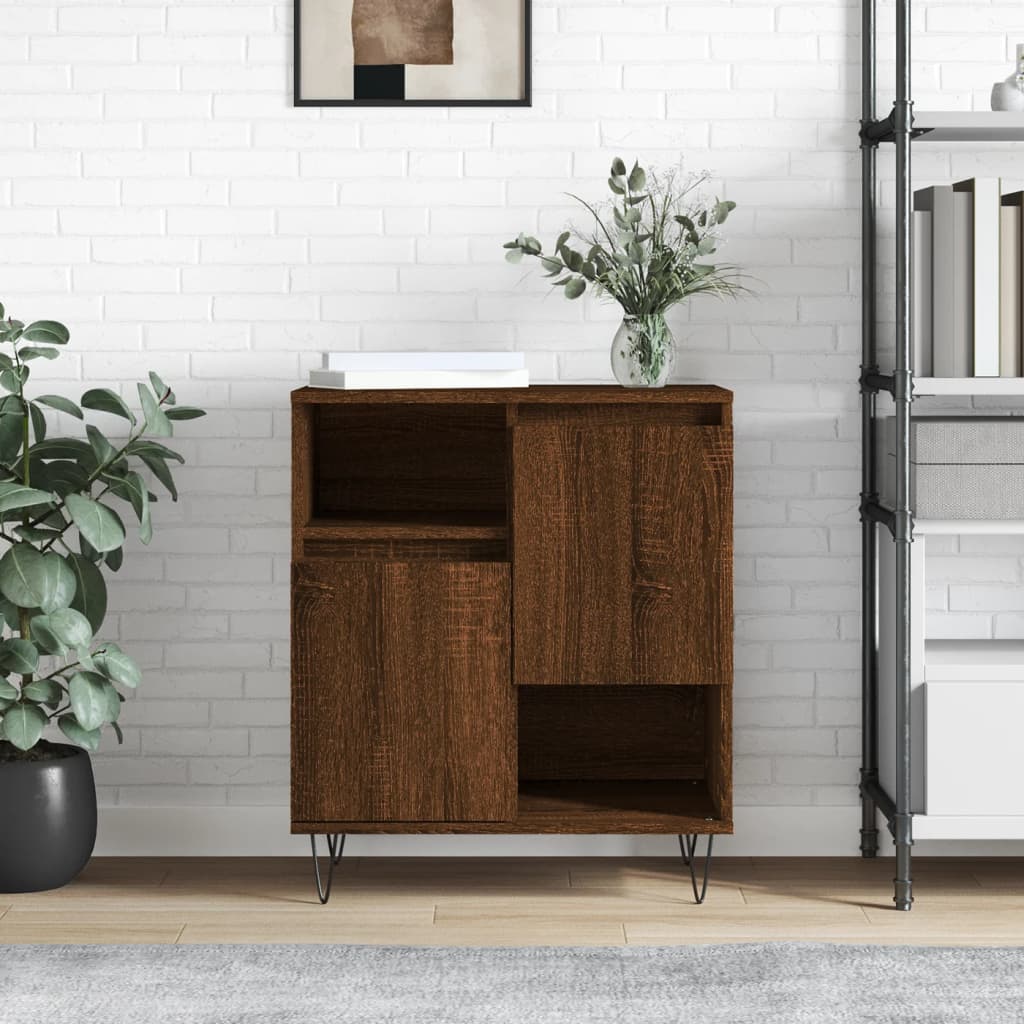 Sideboard Sonoma-Eiche 60X35X70 Cm Holzwerkstoff