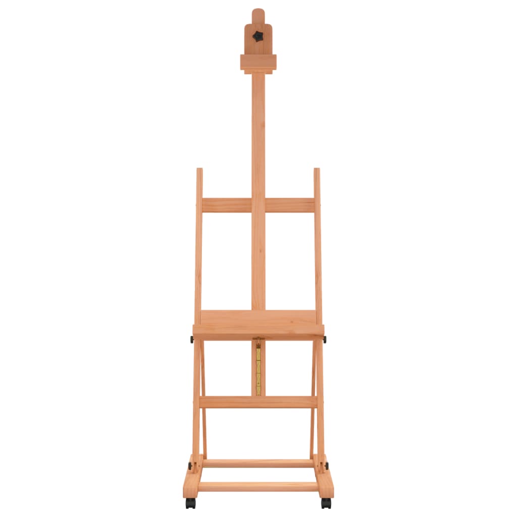 Staffelei 55X53,5X178 Cm Massivholz Buche