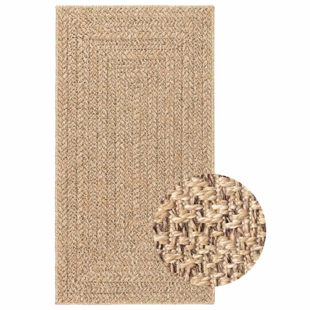 Teppich Zizur Jute-Optik Indoor Und Outdoor Braun