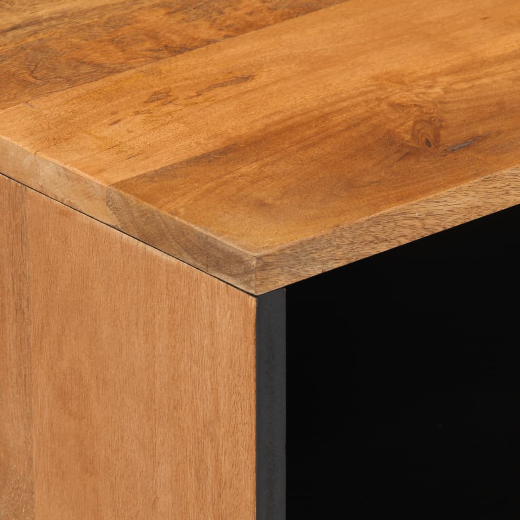 Nachttisch 50X33X62 Cm Massivholz Mango
