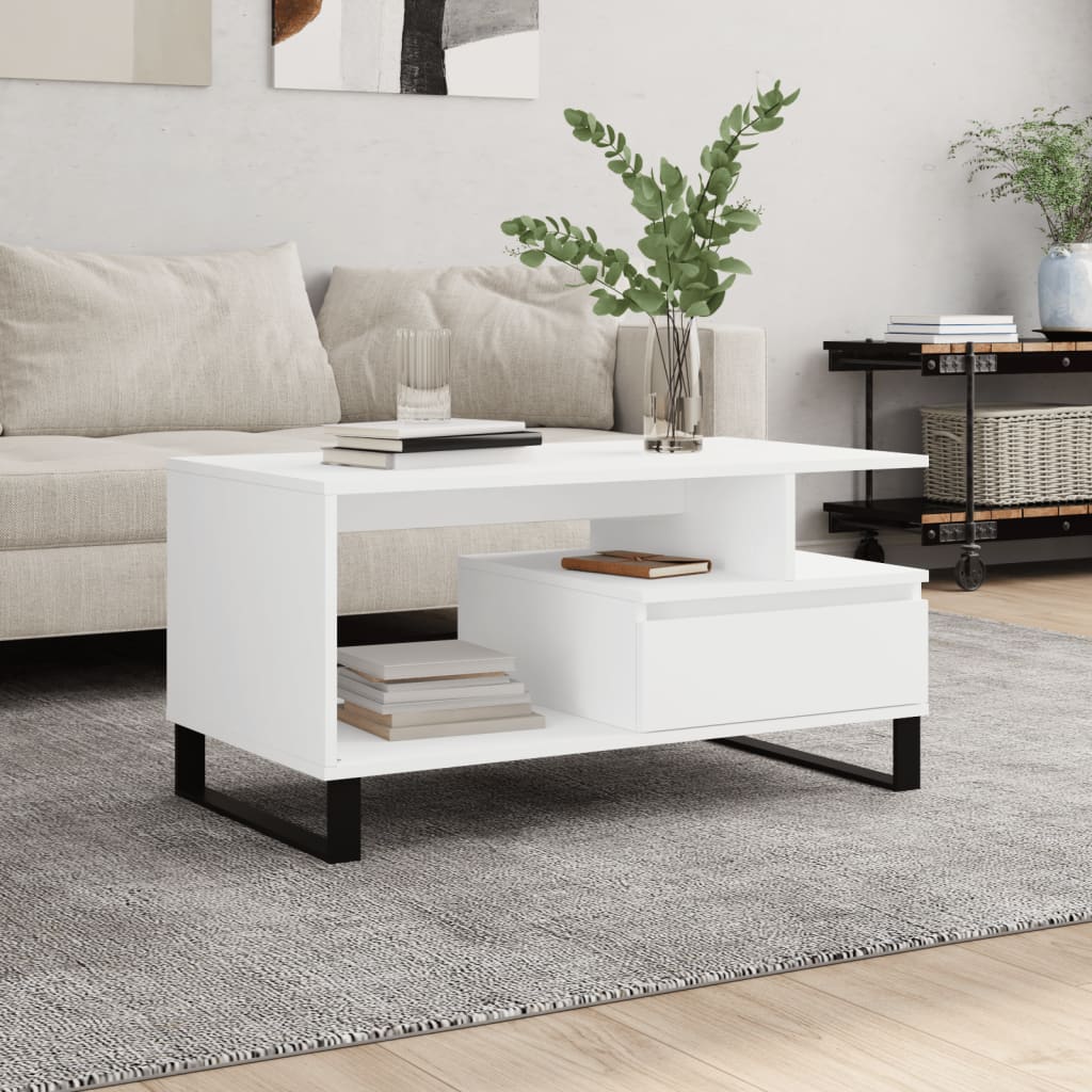 Couchtisch Artisan-Eiche 90X49X45 Cm Holzwerkstoff