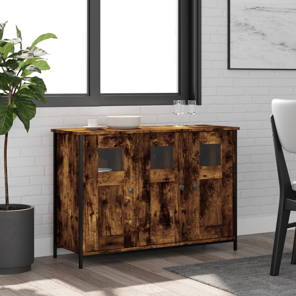 Sideboard Sonoma-Eiche 100X35X70 Cm Holzwerkstoff