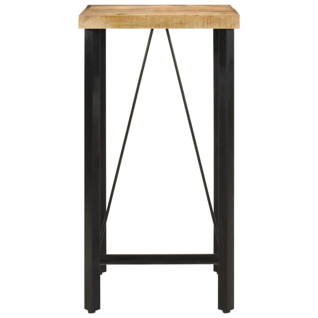 Bartisch Massivholz Mango Und Eisen