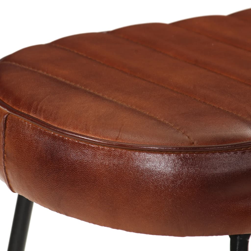 Barhocker 2 Stk. Dunkelbraun