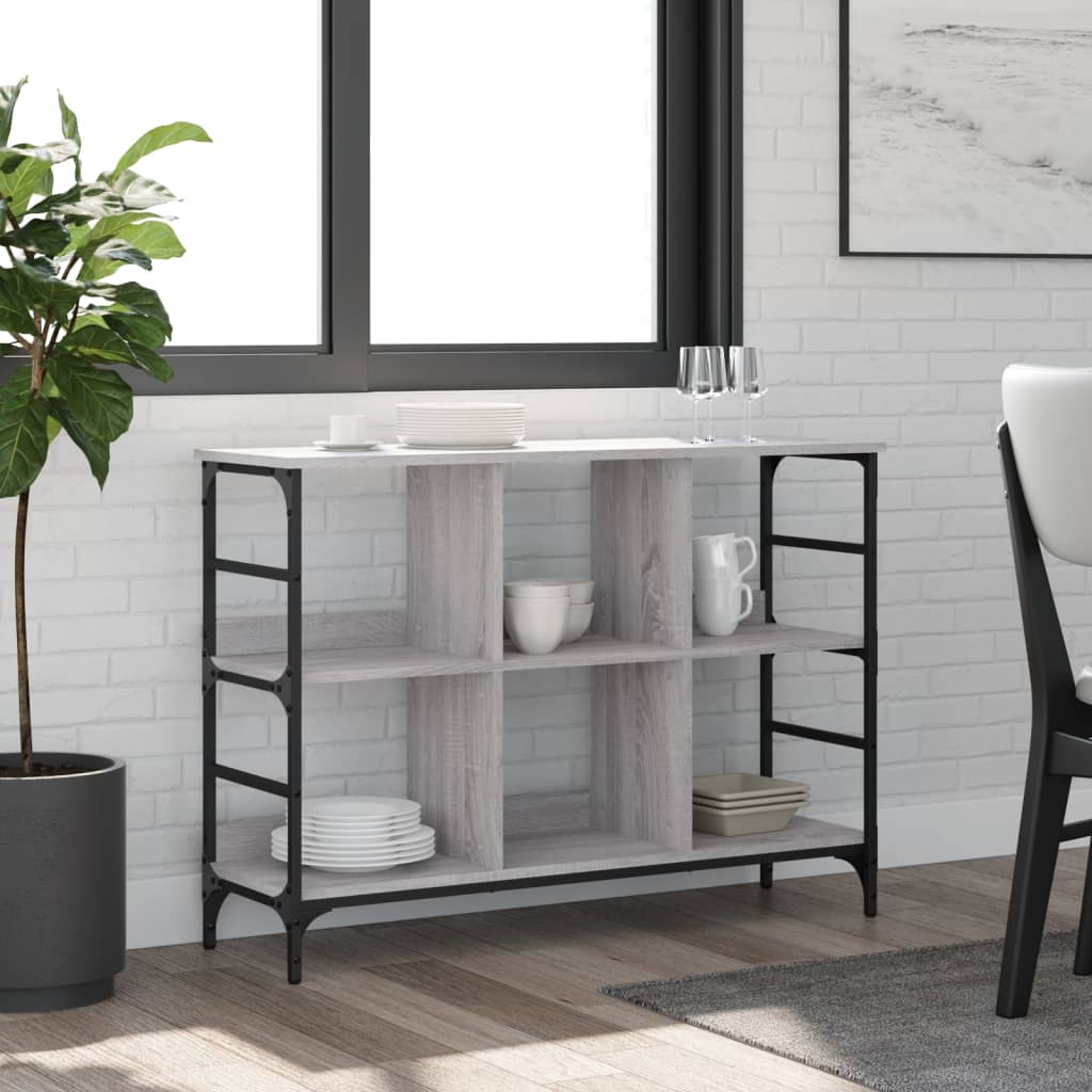 Sideboard Sonoma-Eiche 102X32X103,5 Cm Holzwerkstoff