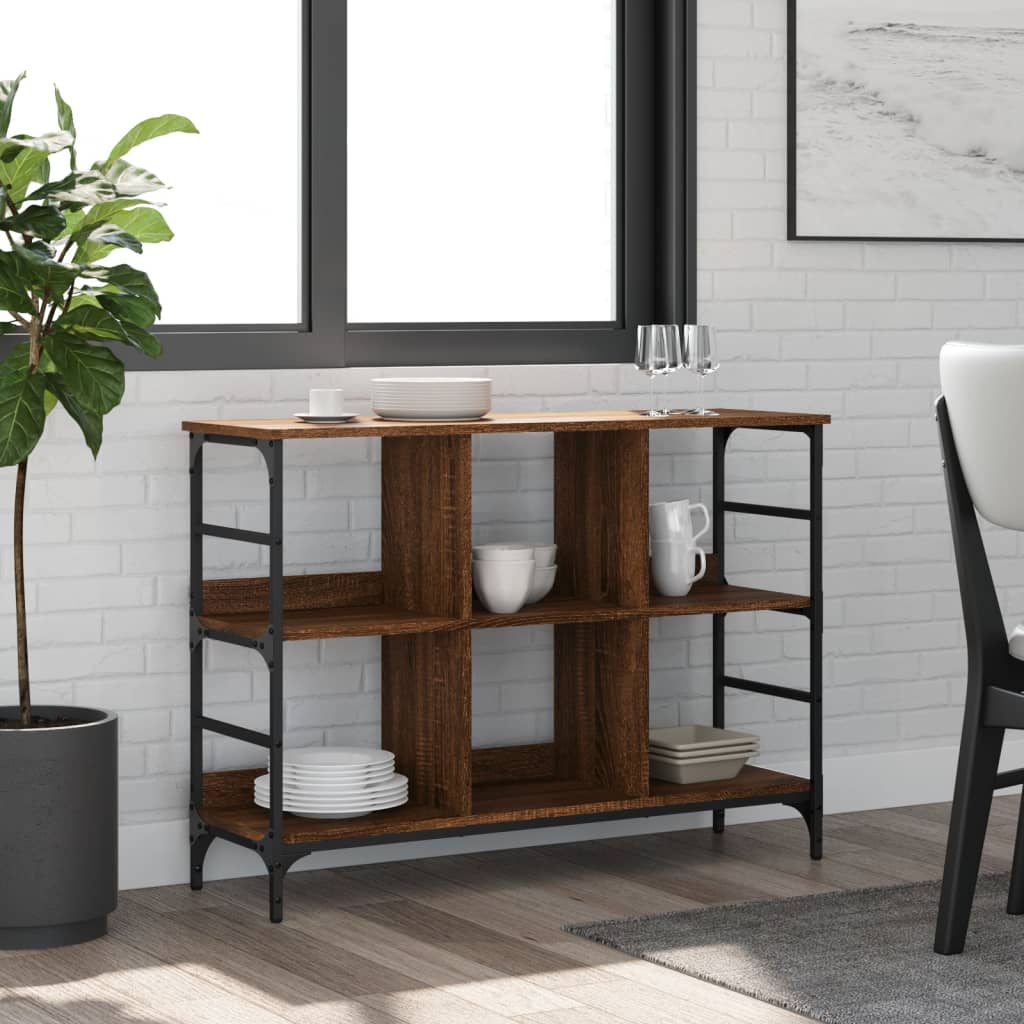 Sideboard Sonoma-Eiche 102X32X103,5 Cm Holzwerkstoff