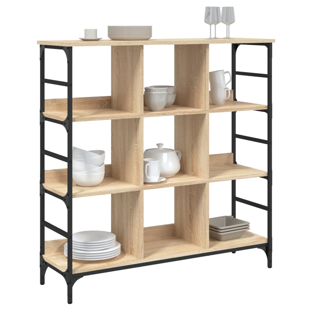Sideboard Sonoma-Eiche 102X32X103,5 Cm Holzwerkstoff