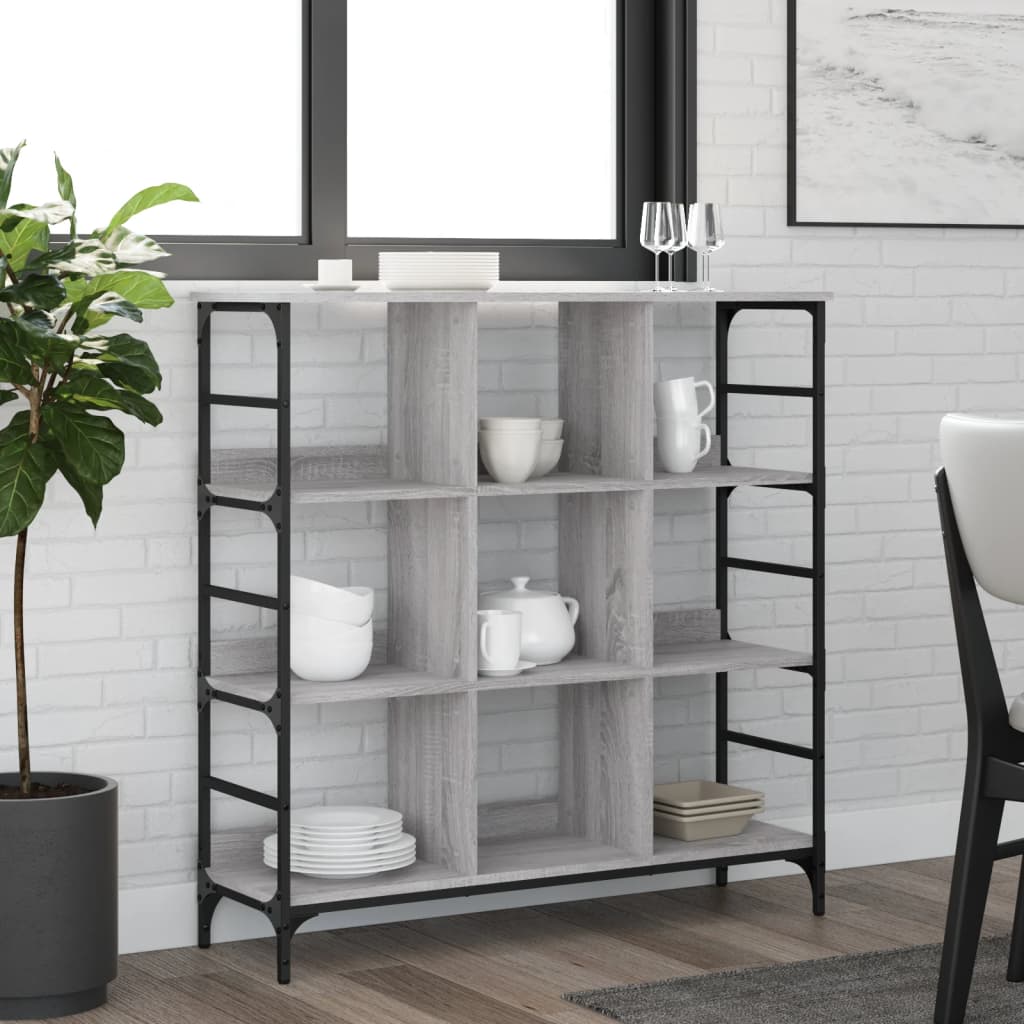 Sideboard Sonoma-Eiche 102X32X103,5 Cm Holzwerkstoff