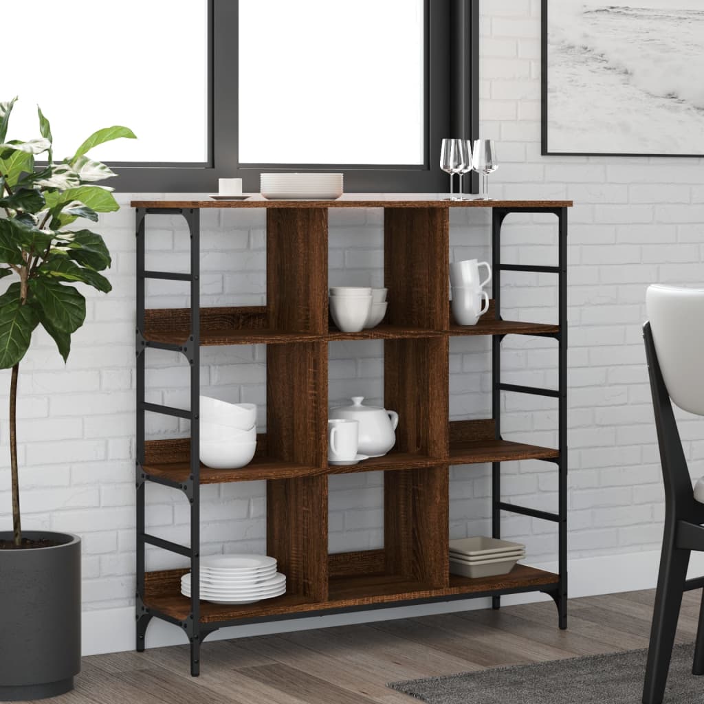 Sideboard Sonoma-Eiche 102X32X103,5 Cm Holzwerkstoff