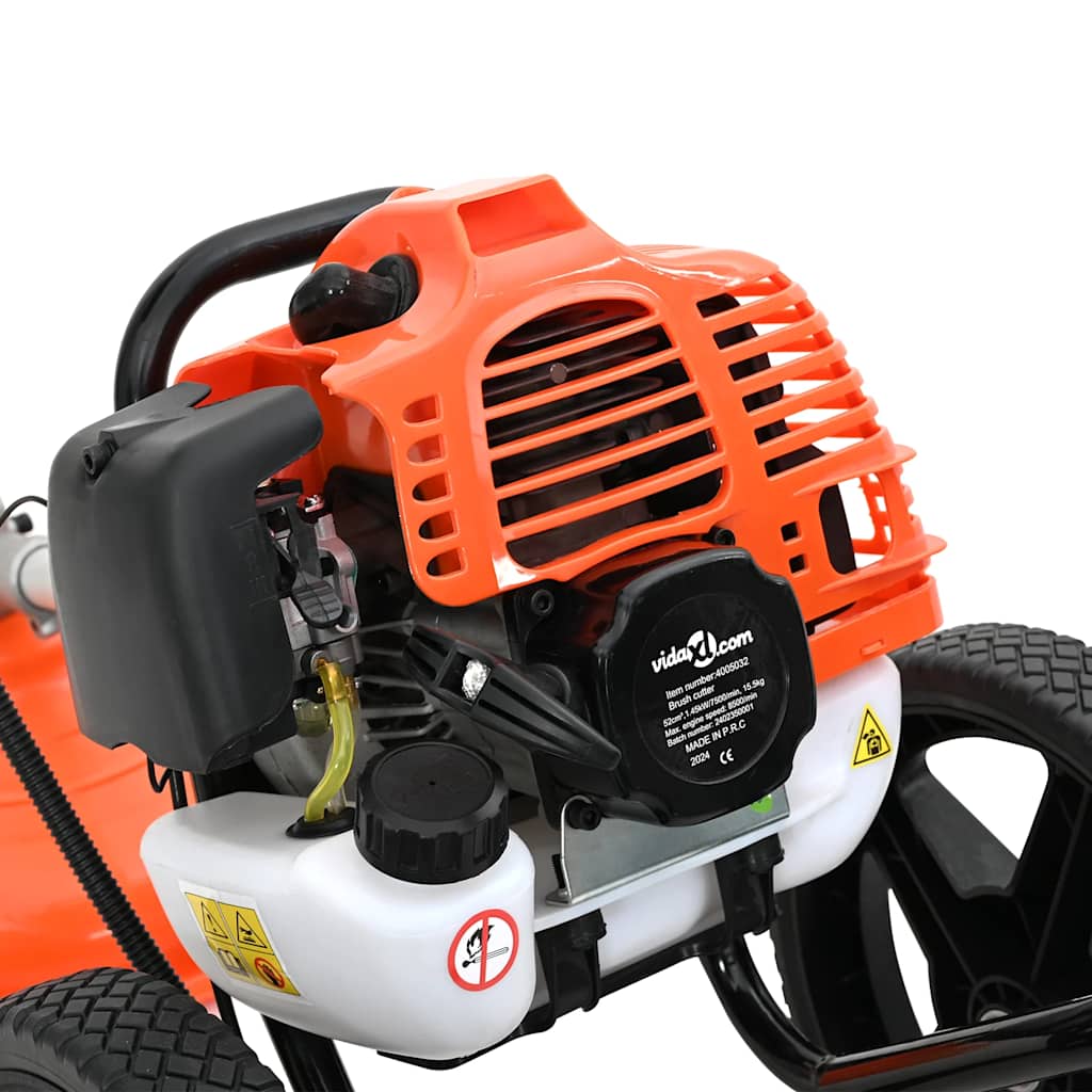 Freischneider Mit Rädern Orange 52 Cm³ 1,45 Kw