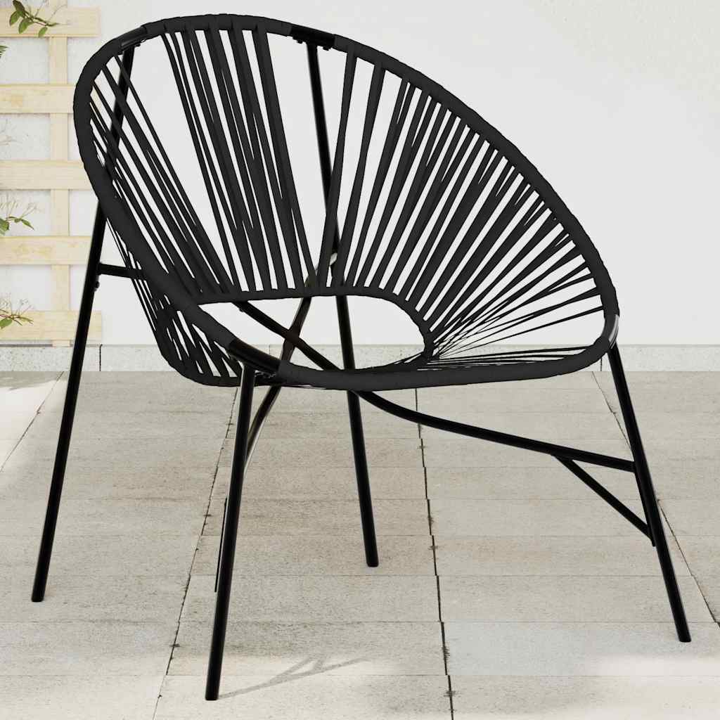 Gartenstuhl In Ei-Form Poly Rattan