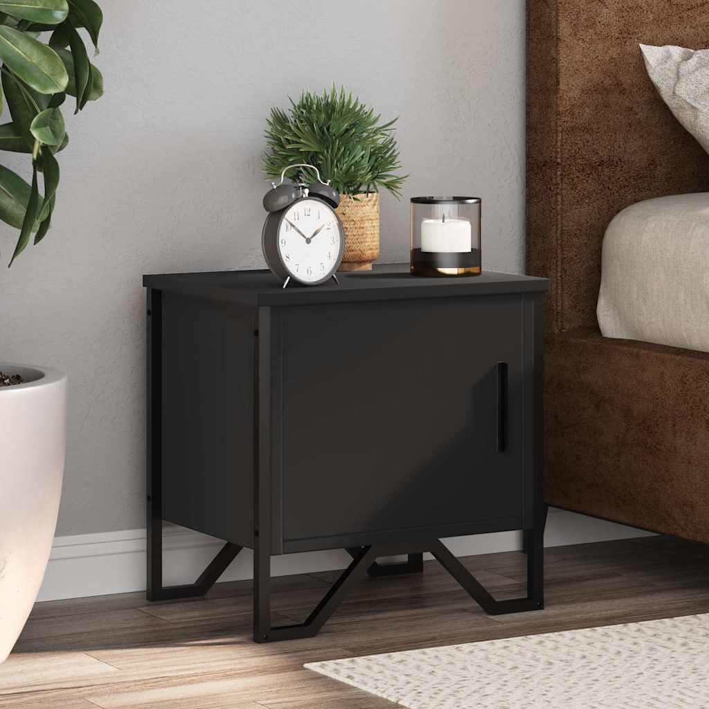 Nachttisch Braun Eichen-Optik 40X30X40 Cm Holzwerkstoff
