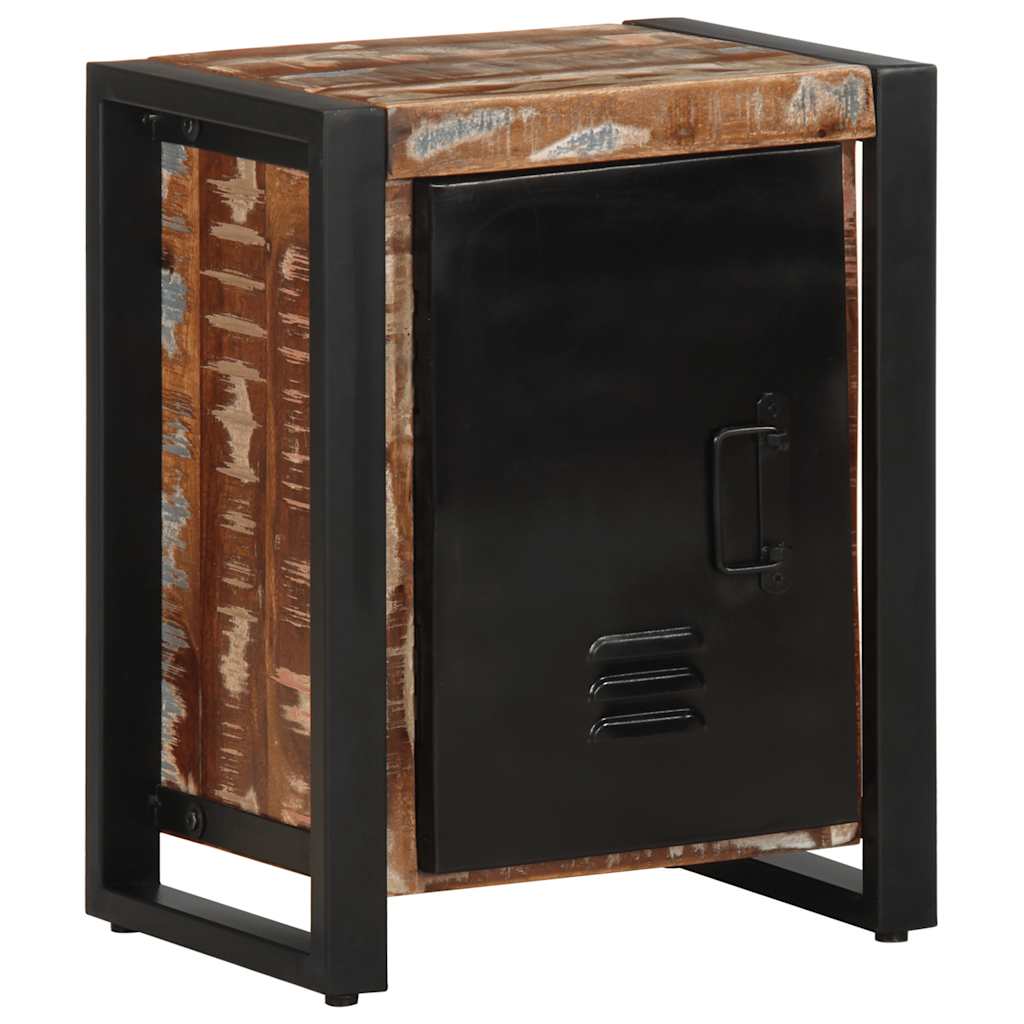 Nachttisch 40X30X51 Cm Raues Mangoholz