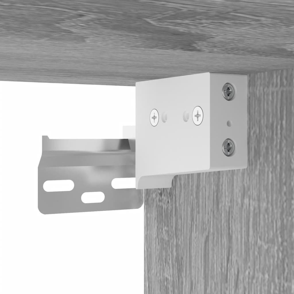 Wand-Nachttisch Mit Led-Leuchten