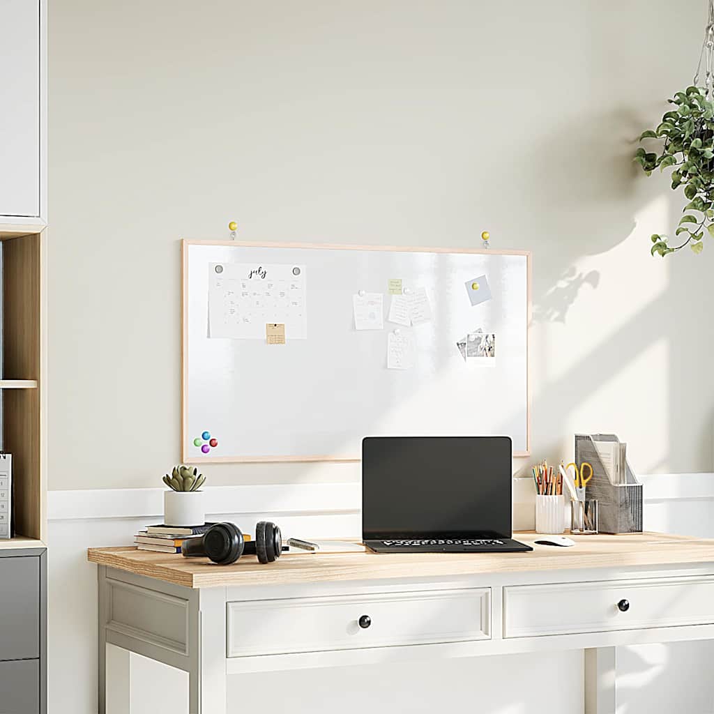 Korktafel Mit Massivem Kiefernholzrahmen