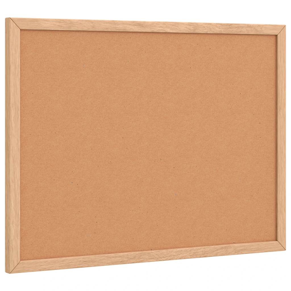 Korktafel Mit Massivem Kiefernholzrahmen