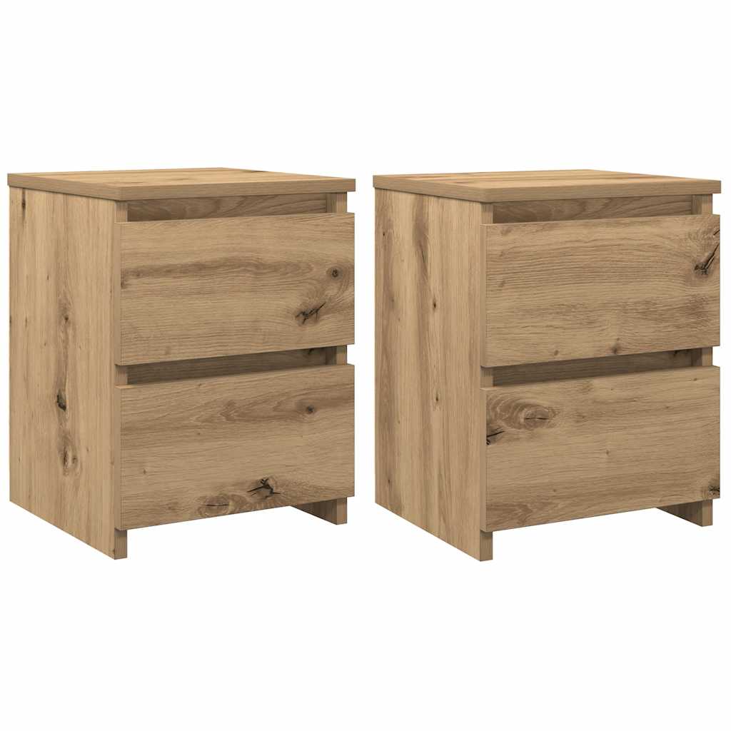 Nachttisch Artisan-Eiche 30X30X40 Cm Holzwerkstoff