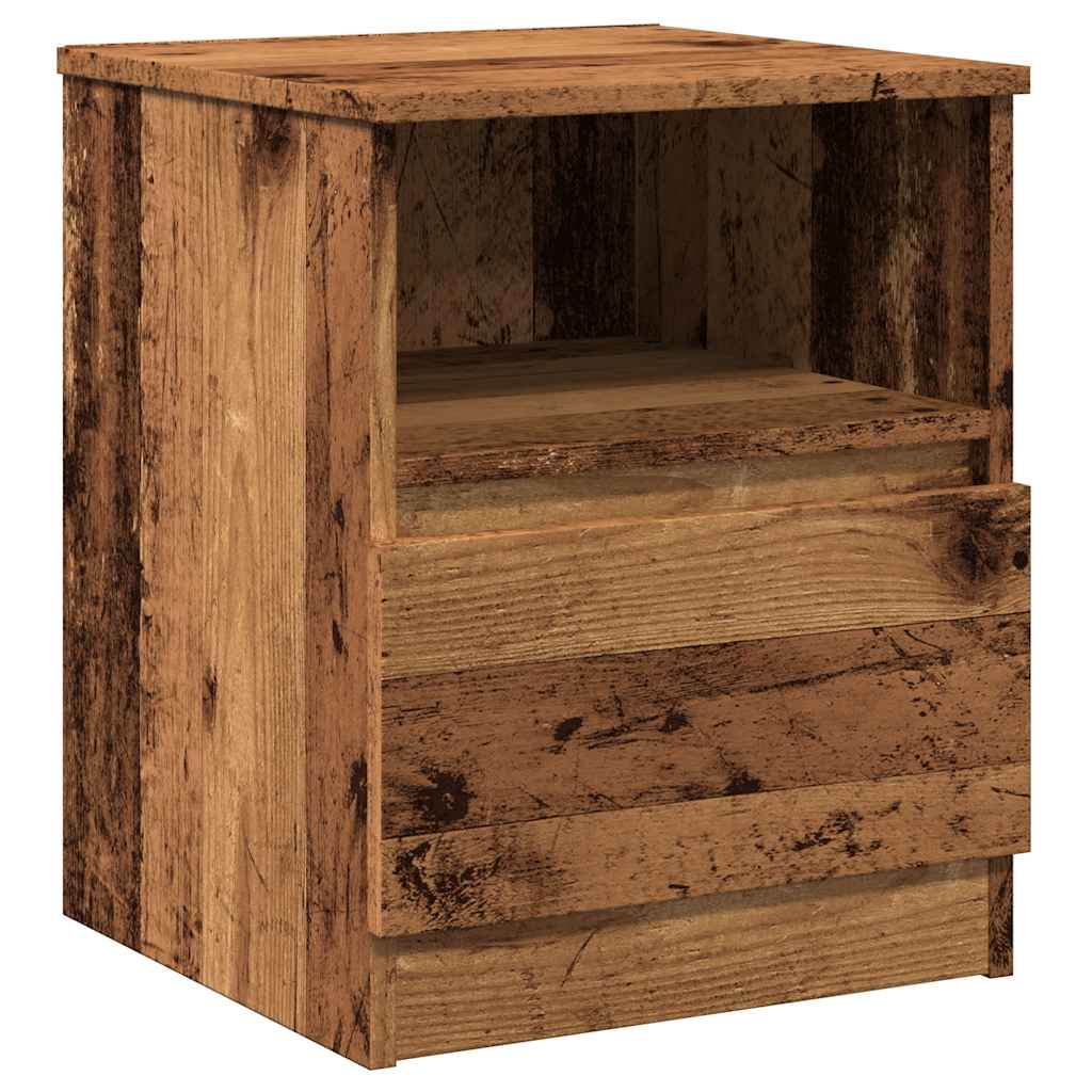Nachttisch -Optik 40X40X50 Cm Holzwerkstoff