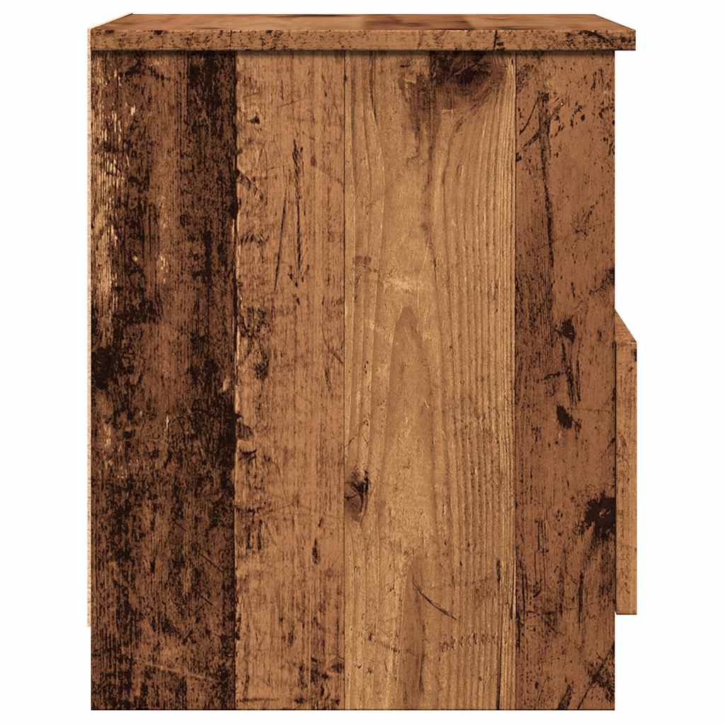 Nachttisch -Optik 40X40X50 Cm Holzwerkstoff