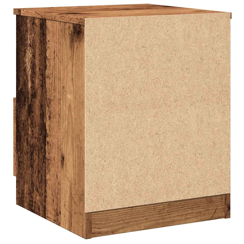 Nachttisch -Optik 40X40X50 Cm Holzwerkstoff
