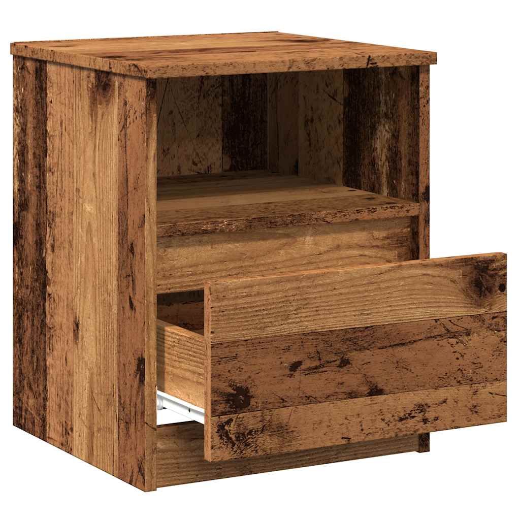 Nachttisch -Optik 40X40X50 Cm Holzwerkstoff