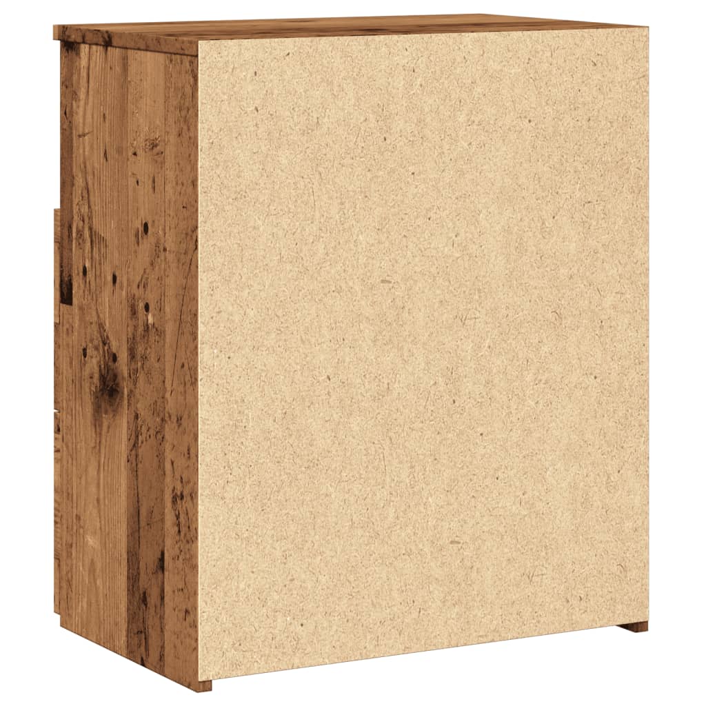 Nachttisch -Optik 50X32X60 Cm Holzwerkstoff
