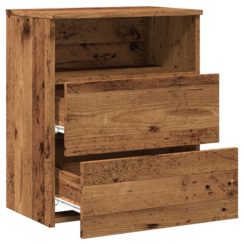 Nachttisch -Optik 50X32X60 Cm Holzwerkstoff