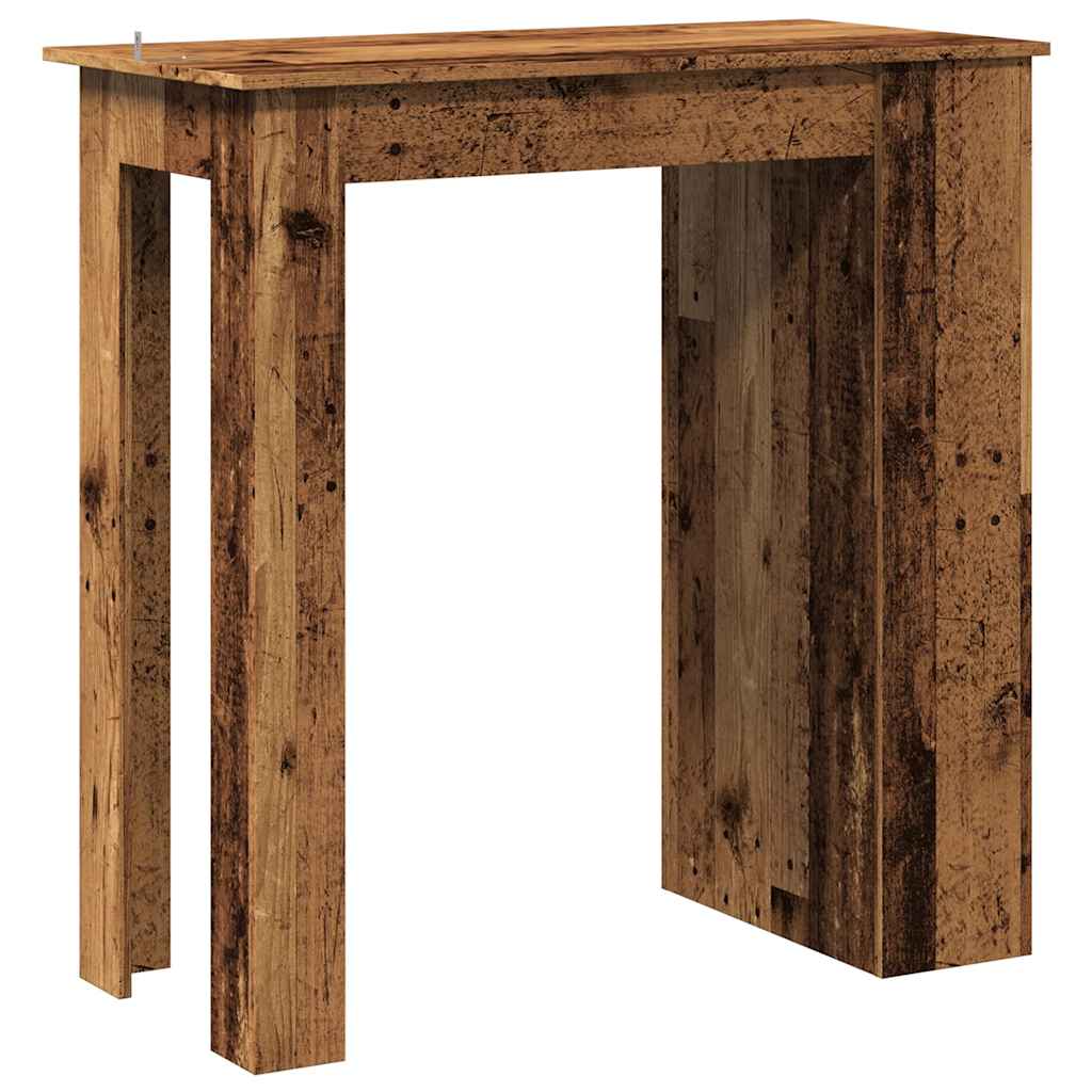 Bartisch Mit Regal -Optik 102X50X103,5 Cm