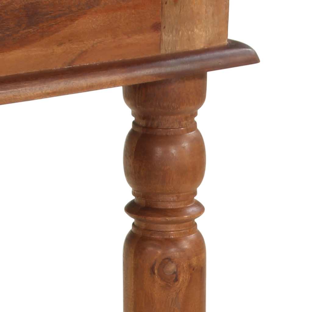 Bartisch 120X60X107 Cm Massivholz Akazie Braune Eiche