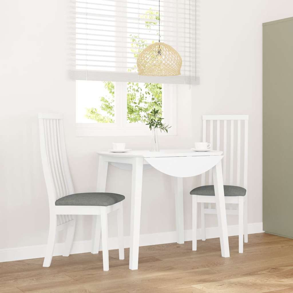 Esszimmerstühle Mit Kissen 2 Stk. Massivholz Gummibaum