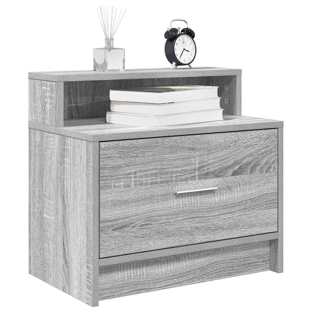 Nachttisch Mit Schublade Sonoma-Eiche 51X31X47 Cm