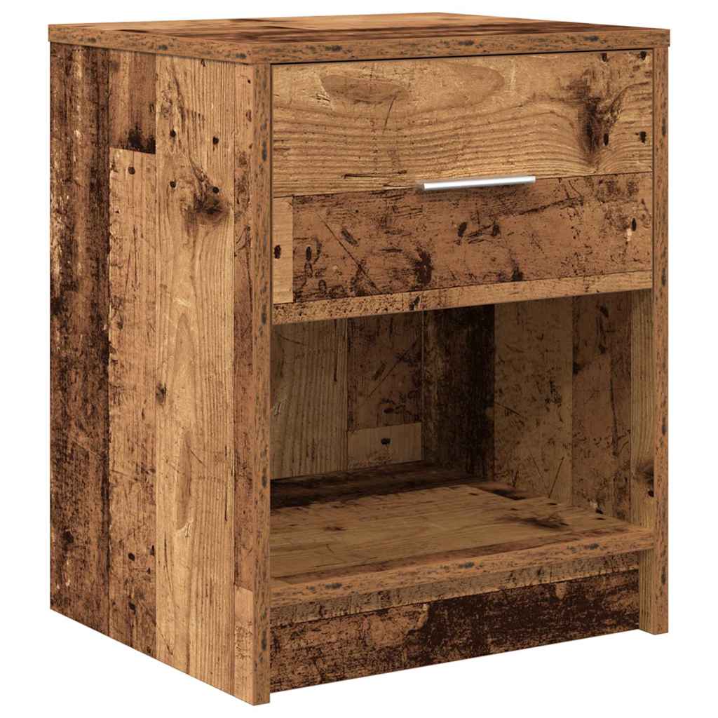 Nachttisch Mit Schublade -Optik 40X34X50 Cm