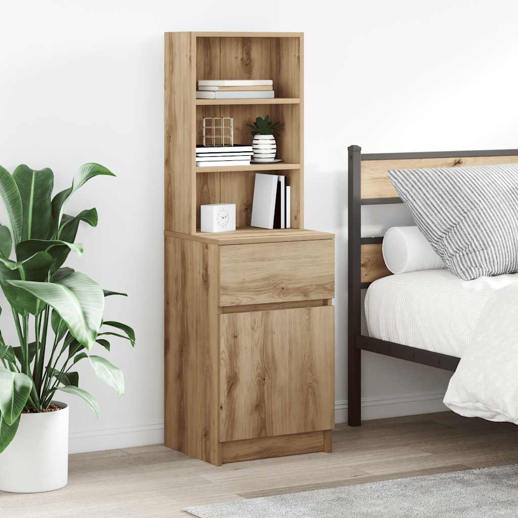 Nachttisch -Optik 39X35X125 Cm Holzwerkstoff