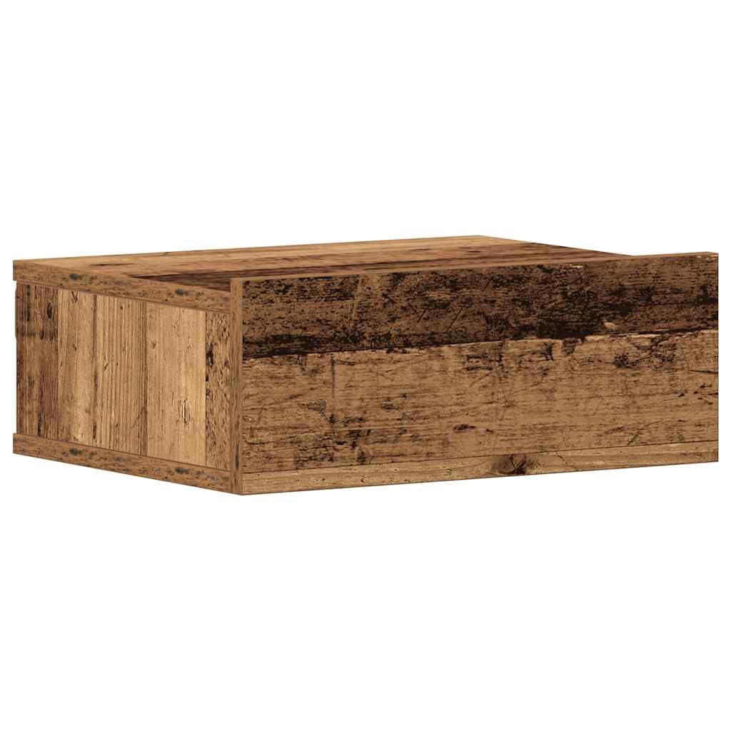 Hängender Nachttisch -Optik 40X32X15 Cm Holzwerkstoff
